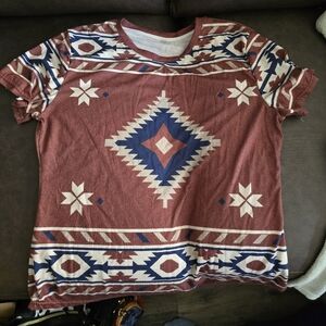 Aztec t shirt